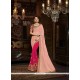 Ethnic Hot Pink Silk Classic Saree