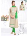 Savory Embroidered Work Readymade Suit