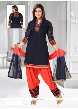 Tempting Embroidered Work Readymade Suit