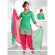 Adorning Embroidered Work Readymade Suit