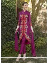 Fascinating Resham Work Georgette Designer Salwar Suit