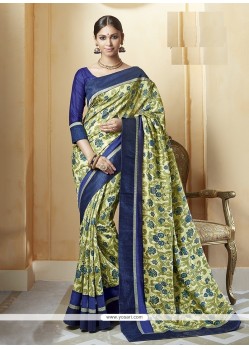 Blooming Printed Saree For Festival