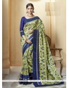 Blooming Printed Saree For Festival
