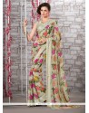 Voluptuous Multi Colour Printed Saree