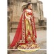 Sterling Red And Yellow A Line Lehenga Choli