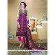 Masterly Fancy Fabric Multi Colour Designer Straight Salwar Kameez
