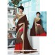 Catchy Georgette Multi Colour Printed Saree