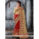 Chic Embroidered Work Net Designer Traditional Sarees