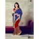 Princely Georgette Embroidered Work Traditional Saree