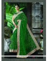 Attractive Net Green Designer Traditional Sarees
