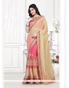 Specialised Lycra Patch Border Work Traditional Saree