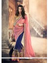 Staggering Lycra Patch Border Work Classic Saree