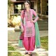 Magnetize Resham Work Pink Designer Patiala Salwar Kameez