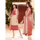 Shilpa Shetty Cream Embroidered Work Churidar Designer Suit