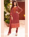 Shilpa Shetty Georgette Churidar Designer Suit.