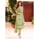 Shilpa Shetty Green Churidar Designer Suit