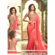 Incredible Georgette Patch Border Work Traditional Saree