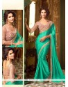 Adorning Embroidered Work Traditional Saree