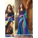 Beauteous Georgette Blue Designer Traditional Sarees
