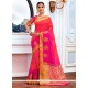 Stylish Multi Colour Jacquard Designer Saree