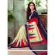 Adorning Art Silk Multi Colour Printed Saree