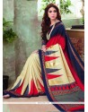 Adorning Art Silk Multi Colour Printed Saree