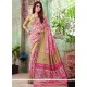 Striking Multi Colour Printed Saree
