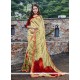Lovely Multi Colour Georgette Printed Saree