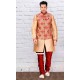 Beige Indowestern Style Indian Kurta Pajama With Jacket
