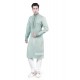 Sea Green Indian Kurta Pajama For Men