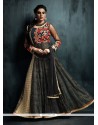 Black Net Anarkali Salwar Kameez