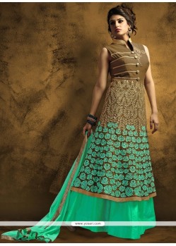 Mesmerizing Patch Border Work Long Choli Lehenga