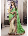 Dainty Stone Work Traditional Saree