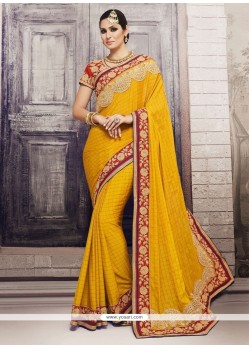 Absorbing Zari Work Designer Saree