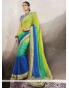 Sonorous Embroidered Work Designer Saree