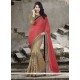 Amazing Viscose Embroidered Work Traditional Saree