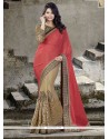 Amazing Viscose Embroidered Work Traditional Saree