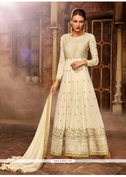 Pristine Resham Work Anarkali Salwar Kameez