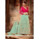 Baronial Embroidered Work Net Anarkali Salwar Kameez