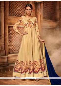 Angelic Faux Chiffon Anarkali Salwar Kameez