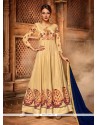 Angelic Faux Chiffon Anarkali Salwar Kameez