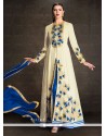 Elegant Embroidered Work Faux Georgette Designer Salwar Suit