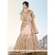 Flattering Raw Silk Patch Border Work Designer Lehenga Choli