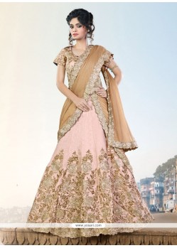 Flattering Raw Silk Patch Border Work Designer Lehenga Choli