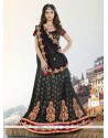 Simplistic Embroidered Work A Line Lehenga Choli