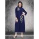 Exquisite Weight Less Embroidered Work Party Wear Kurti