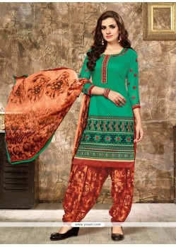 Desirable Cotton Punjabi Suit