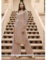 Precious Beige Georgette Designer Pakistani Salwar Suit