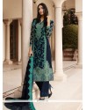 Blooming Navy Blue Designer Pakistani Salwar Suit