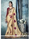 Enthralling Lycra Designer Saree